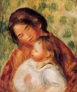 Pierre Auguste Renoir : Woman and Child